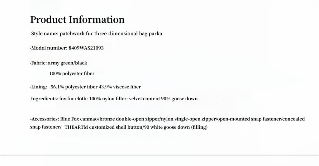 Firelady Fur Women's down fur parka Coyote and Raccoon Fur Collar-“The long night is coming”