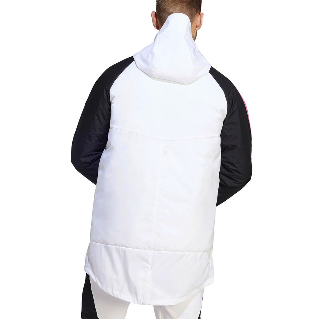 Juventus winter bench parka jacket 2023/24 white/black - Adidas