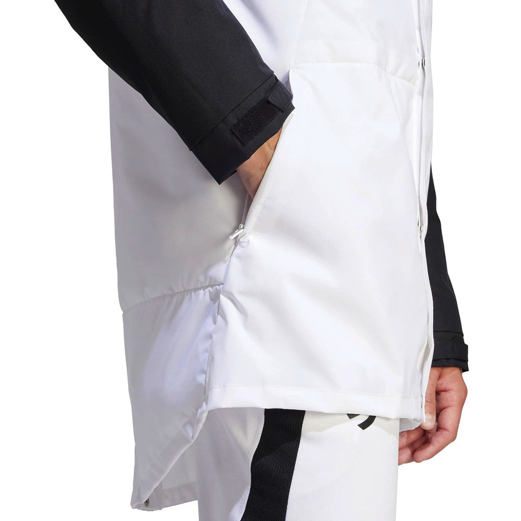 Juventus winter bench parka jacket 2023/24 white/black - Adidas